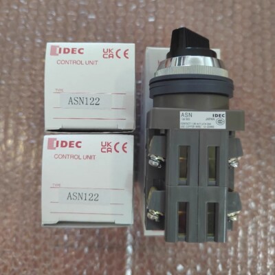 2Pcs New Selector switch ASN122 3-position 2 normally open 2 normally closed