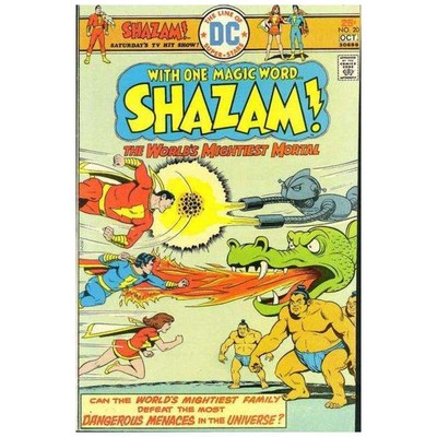 Shazam! #20  - 1973 series DC comics Fine+ Full description below [x`