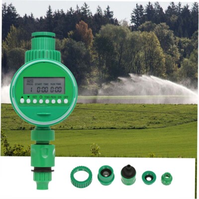 130ft Drip Irrigation System Plant Timer Self Garden Watering Hose Spray Kit US