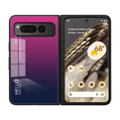 Full Protection Case For Google Pixel Fold Shockproof Slim Fit Glass Phone Cover