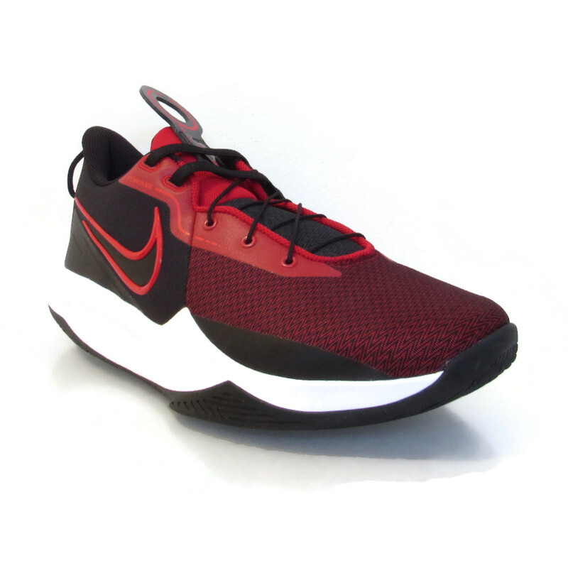 

Мужские баскетбольные кроссовки Nike PRECISION VI FLYEASE, черные и красные, DJ7552-002, Black- university red-gym red, PRECISION VI FLYEASE