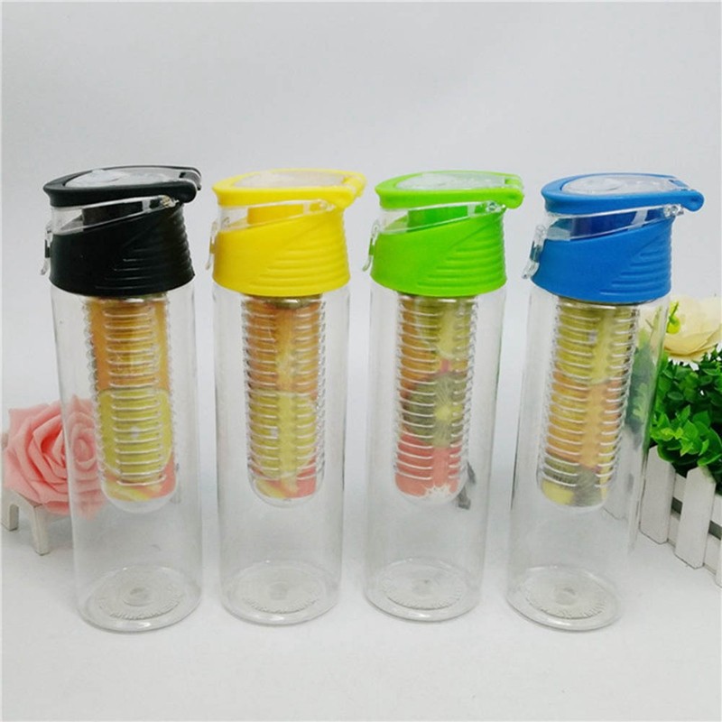 700//800ML Fruit Fusion Infusing Water Bottle Sports Health Juice Maker UK Stock
