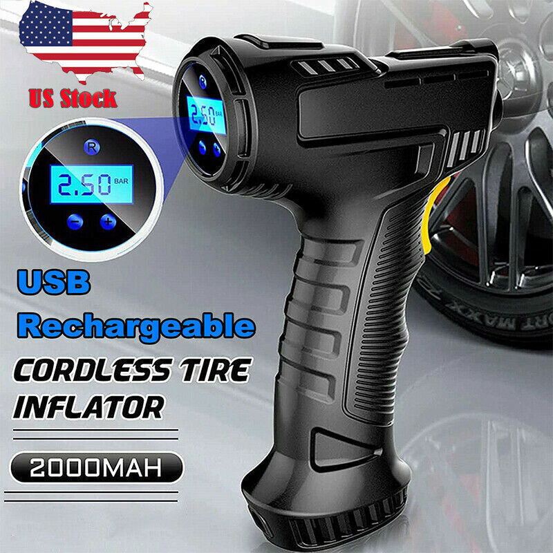 Digital Auto Portable Usb Rechargeable Us