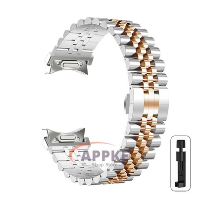 No Gaps Steel Strap For Samsung Galaxy Watch 6 Classic 43/47mm Metal Quick Fit