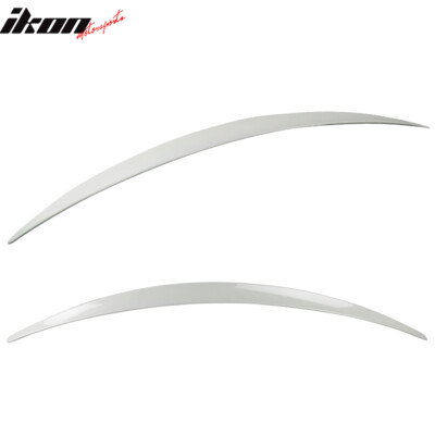 Fits 13-20 Benz SL-Class R231 D Style Rear Trunk Spoiler Wing Painted #799 White