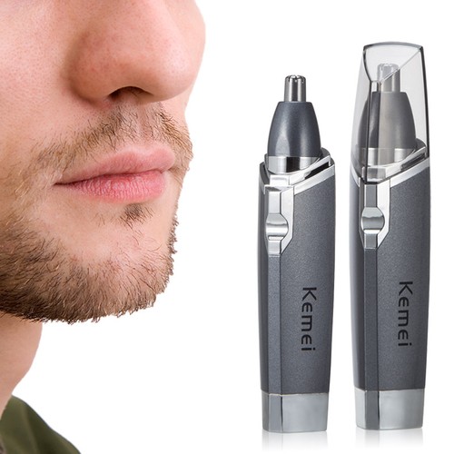 Men Ear Nose Hair Trimmer Rechargeable Eyebrow Clippers Facial