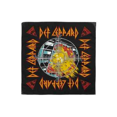 Def Leppard Pyromania Bandana Summer Stadium Tour Collection 2024 Logo