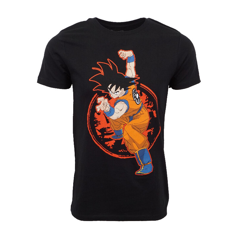 

МУЖСКАЯ ФУТБОЛКА DRAGONBALL POSE ЧЕРНАЯ, Black