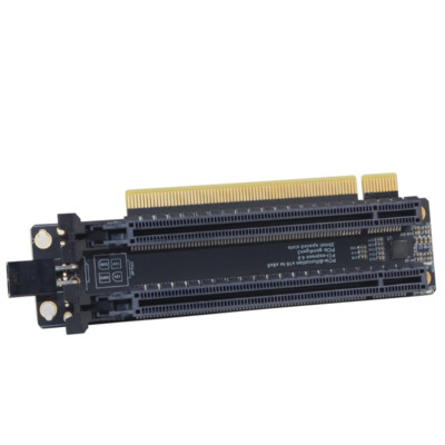 PCI-Express 4.0 x16 1to 2 Gen4 Gen3 Split Card PCIe-Bifurcation x16 to 8x8