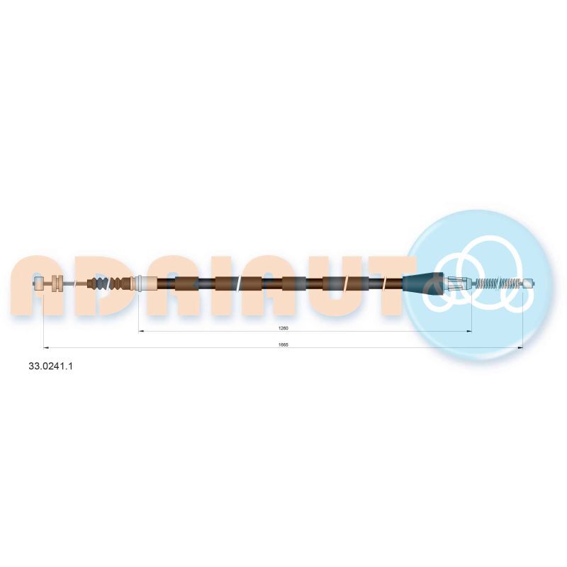 Seilzug, Feststellbremse Adriauto