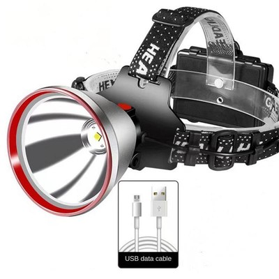 1000M Long Range Super Powerful Led Headlamp 18650 Headlight USB Rechargeable