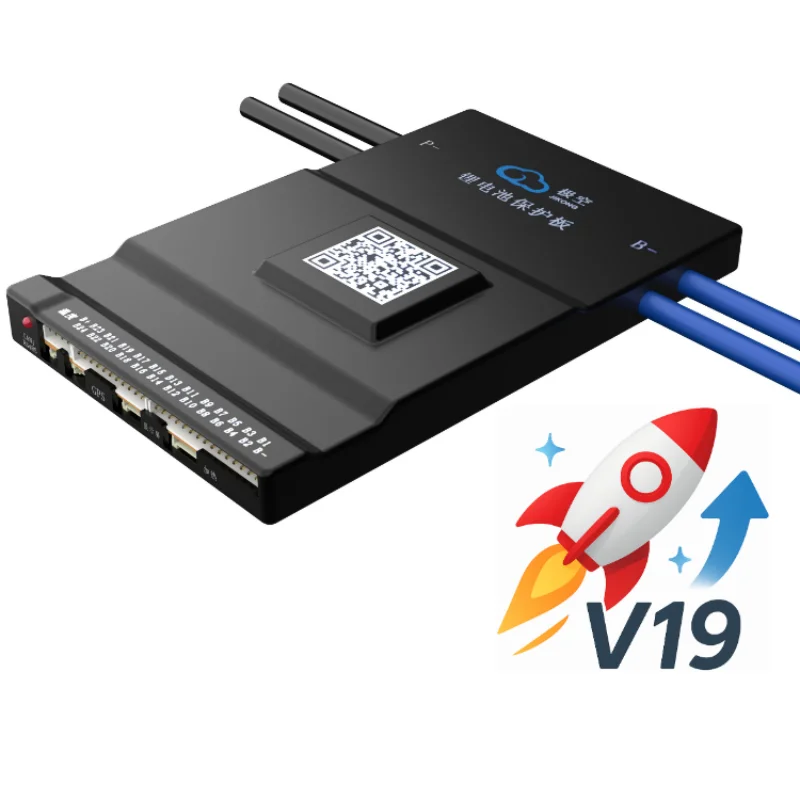 Jk Bms BD6A24S10P Active Balance Bms 8S 10S 12S 16S 17S 20S 24S Smart Bms 60A 10