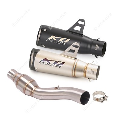 For Benelli 302S 2019-2023 Motorcycle Exhaust Muffler 310MM Mid Pipe silencer