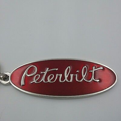 5 Peterbilt Red diamond plate vinyl Grill Hood Decal Emblems 2 trucker girls