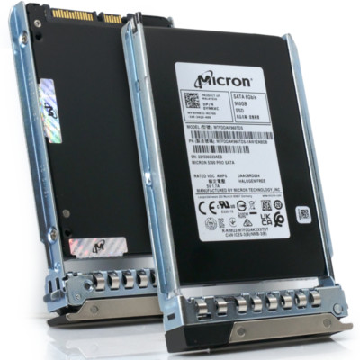 Dell 0YNRXC MTFDDAK960TDS 960GB SATA SSD 6Gb/s 512n 2.5in G14 G15 G16 Tray