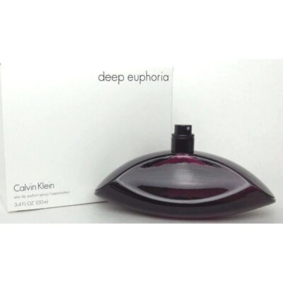 Tstr Women Deep Euphoria Calvin Klein 3.3/3.4 oz 100 ml Eau De Parfum New No Cap