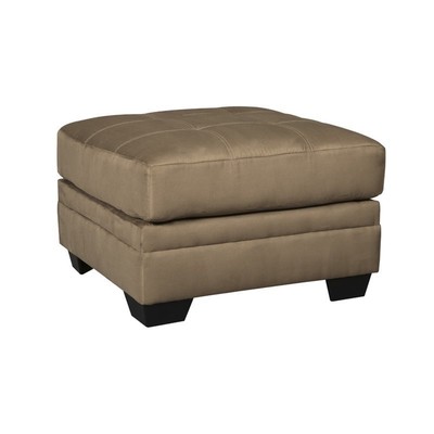 Ashley Iago Oversized Square Ottoman in Mocha