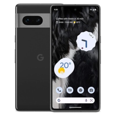SMARTPHONE GOOGLE PIXEL 7 5G GVU6C 128 GB 6.32" DUAL SIM 50 MP NERO NO PIXEL 8