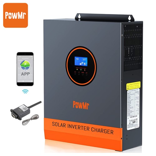 3000W 24V All In One Solar Hybrid Inverter Off-Grid 80A MPPT Controller PV 500V