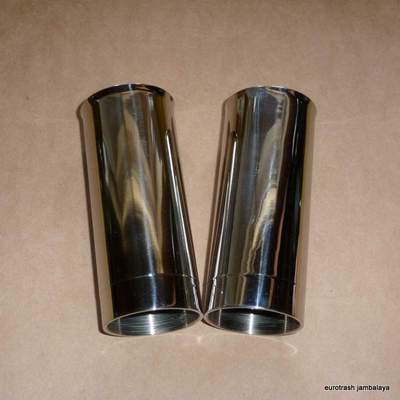 29-5310 BSA Fork Seal Holder SET STAINLESS w/ SEALS 350 500 Gold Star B33 B34