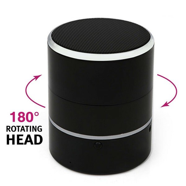 WIFI 1080P PTZ 180° HD Spy Hidden Camera Bluetooth Speakers Video Recorder Cam - Image 3