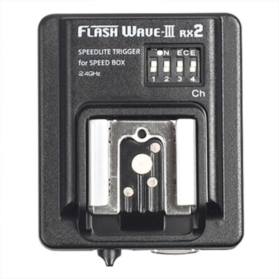 SMDV FLASHWAVE-3 RX2 Wireless Flash Trigger Receiver f Speed Lite FLASHWAVE-4 TX