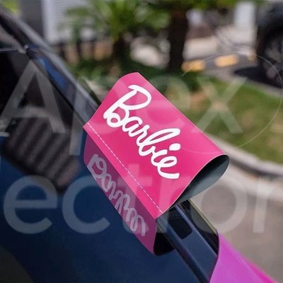 TAG YOUR CAR- BARBIE Pink - Funny Car Stickers - Decal - Large 15x20cm