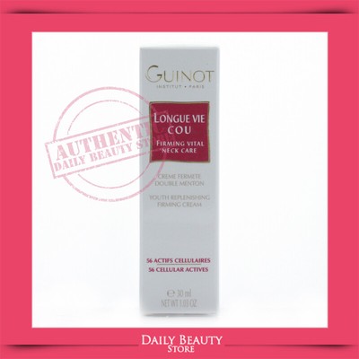Guinot Longue Vie Cou Firming Vital Neck Care 0.88oz NEW FAST SHIP