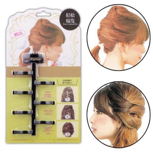 Details About French Hair Styling Braiding Tool Magic Twist Plait Braid Clip Bun Maker Tools
