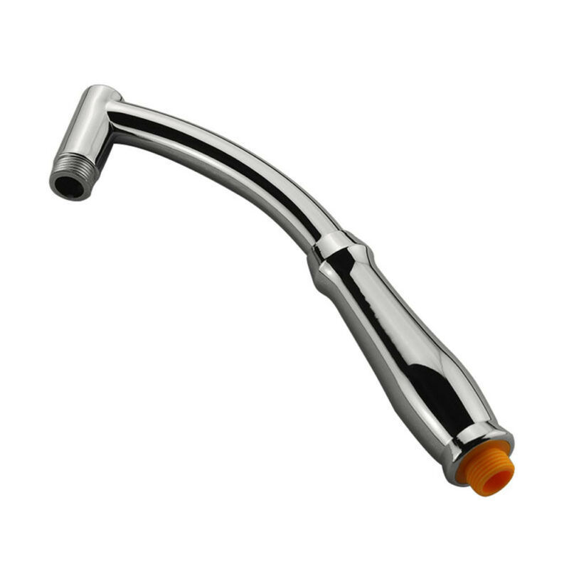 Shower Head Extension Angled Shower Arm Extra Pipe Chrome Wall Mounted