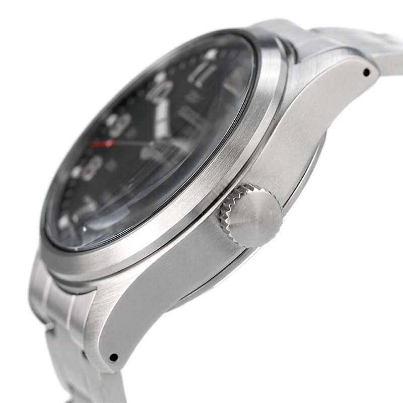 Pre-owned Seiko 5 Sport Sbsa197 Black Dial Automatic Mechanical Stainless Steel Men Watch