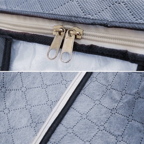 Kleidung Quilt Aufbewahrungstasche Bettwäsche Reißverschluss Faltbare