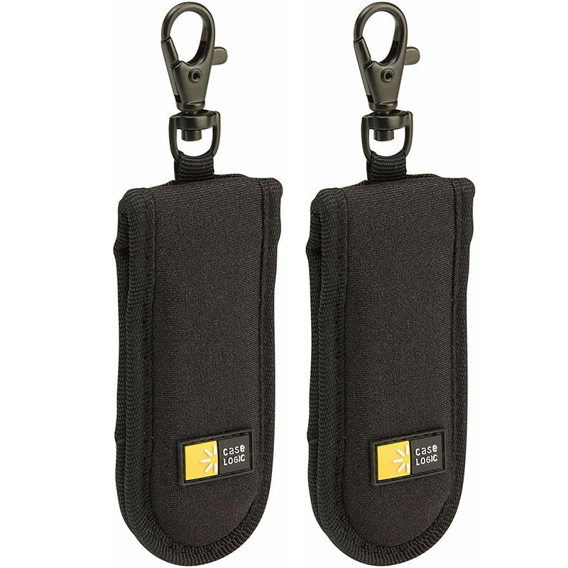 2 Pack Case Logic JDS-2Black Holds 2 USB Flash Drive Shuttle
