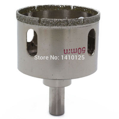 50 mm 2'' inch Diamond Hole Saw Granite Drill Bit Coated Masonry Drilling Cutter