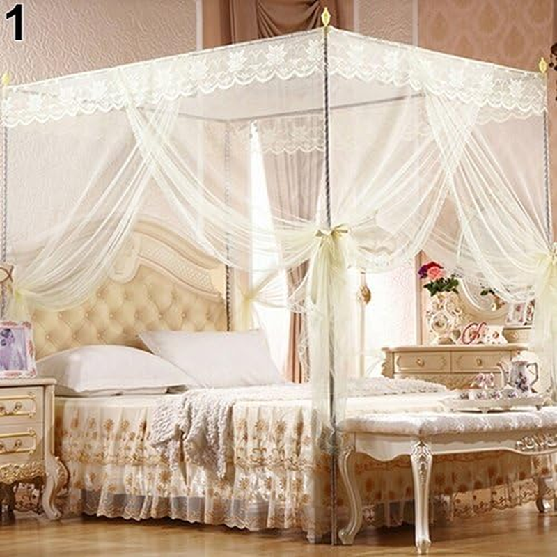 Canopy Mosquito Net for Bed Romantic Princess Lace Canopy Mosquito Net No Frame
