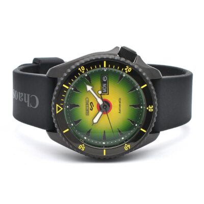 Pre-owned Seiko 5 Sports Sbsa171 Chaos Fishing Club Collaboration Limited Watch Skx Sense