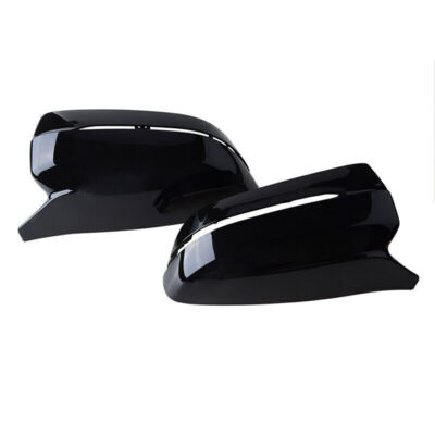 Gloss Black Style Side Mirror Cover Caps For BMW G20 G21 G22 G30 G31 G11 G14 G15