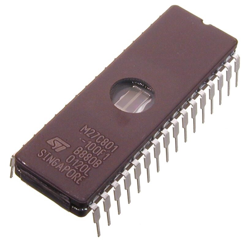 Eprom 27c160-100 2mx8/1mx16 100ns = M27c160-100f1 Cmos Von Stm Dic42
