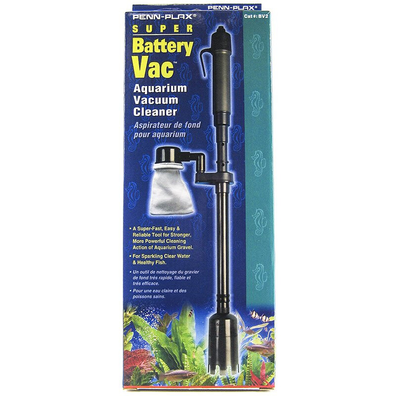 Penn Plax Super Battery Vac Aquarium Vacuum Cleaner eBay