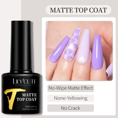 LILYCUTE 7ML Transparent Painting Gel Nail Polish Metal Effect Line Flower Gel