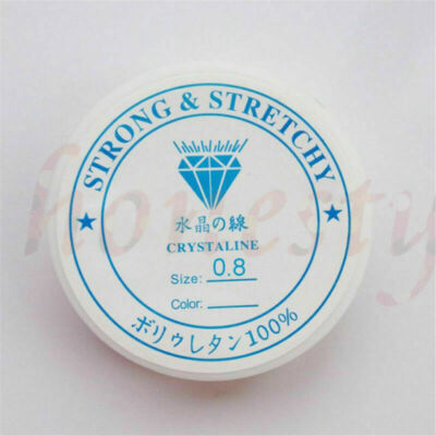 4 Rolls Elastic Stretchy Beading Thread Cord Bracelet String For Jewelry Making