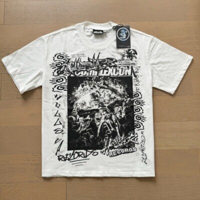 Mens Hell Studios star 2024 Limited tee casual short sleeved T-shirt White