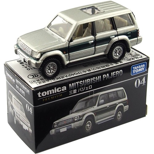 トミカ MITSUBISHI PAJERO Tomytec TLVN 1:64 Mitsubishi Pajero Mid Roof Wide VR (Red