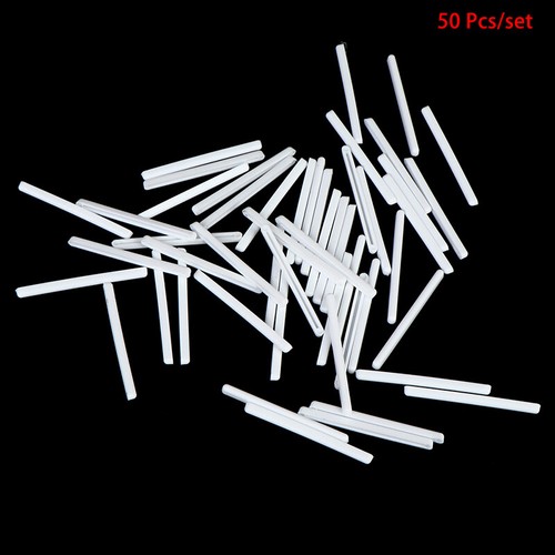 50-Piece Set of White Replacement Blade Guides for Pet Trimmer & Clipper Blades