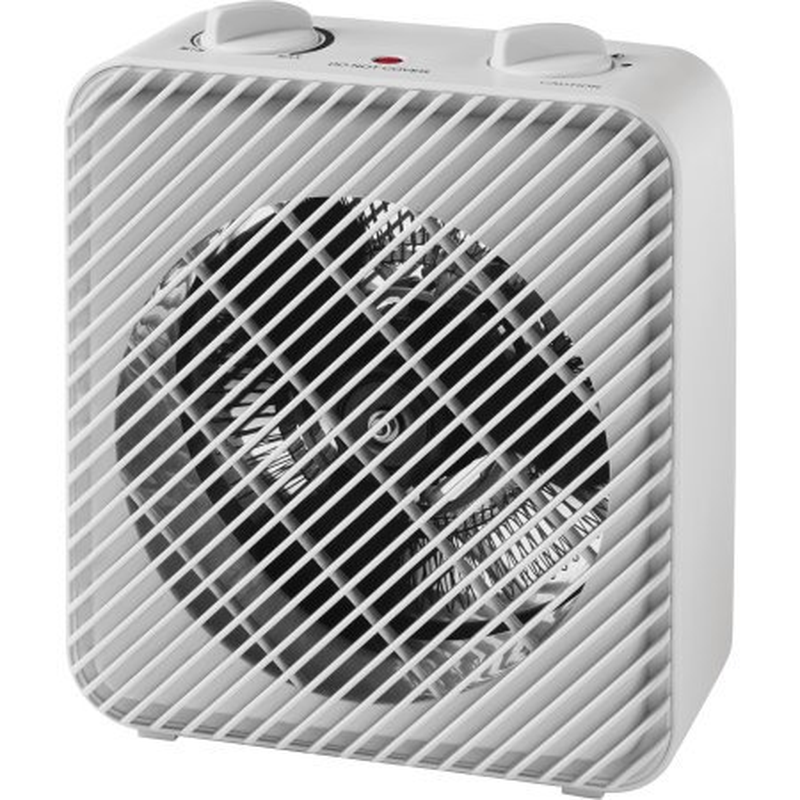 1500W Portable Electric Fan-Forced Space Heater 3-Speed For Room Lightweight