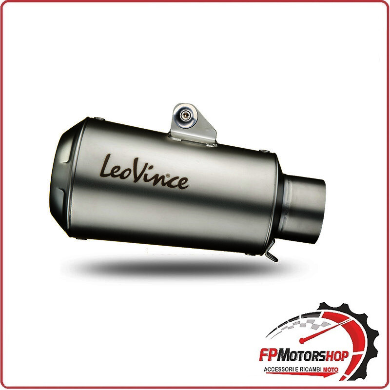 TERMINALE SCARICO COMPLETO INOX LV10 PER YAMAHA YZF-R7/MT-07 21- LEOVINCE 15264U