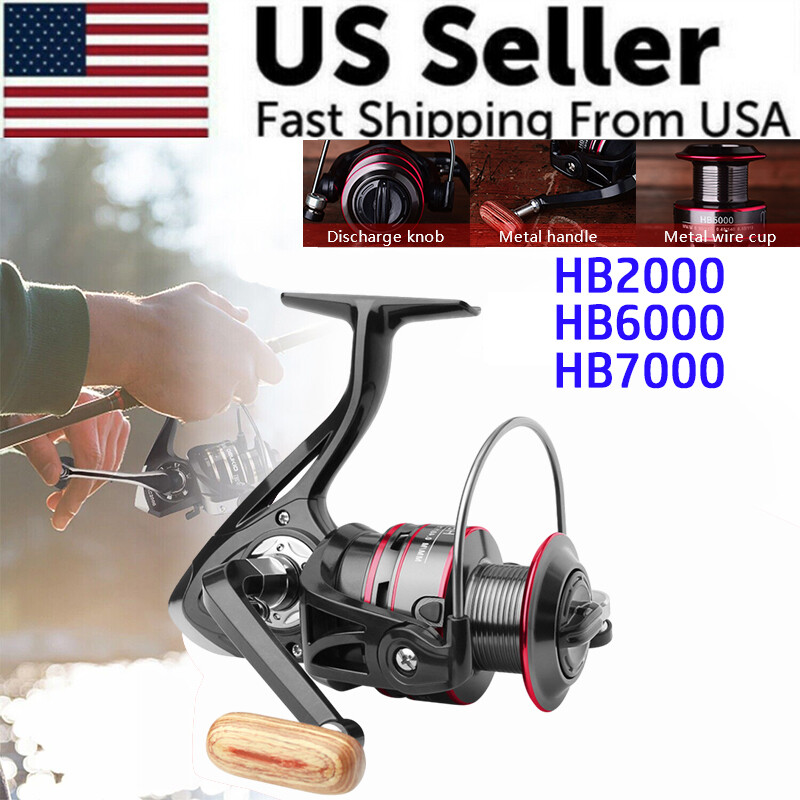 Powerful Fishing Reel Light Weight Ultra Smooth Spinning Ree