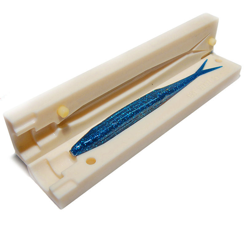 🔥 Bait Mold Zoom Super Fluke Fishing Lure Shad Soft Plastic Magnum 100