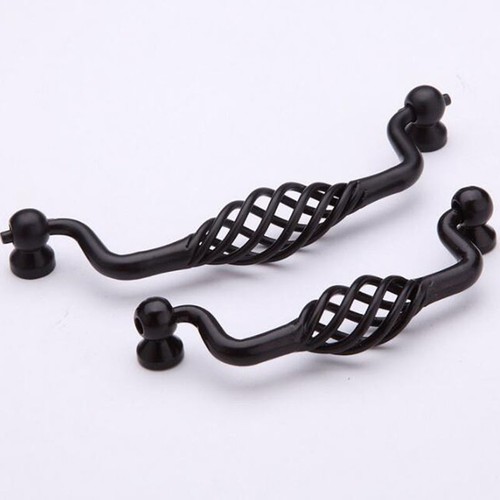Black Kitchen Cabinet Handles Antique Brass Cupboard Door Drawer