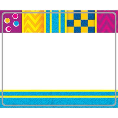 Snazzy Terrific Labels  Trend Enterprises Inc. T-68092
